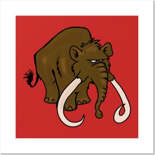 Grumpy Gus, the Mammoth Posters and Art